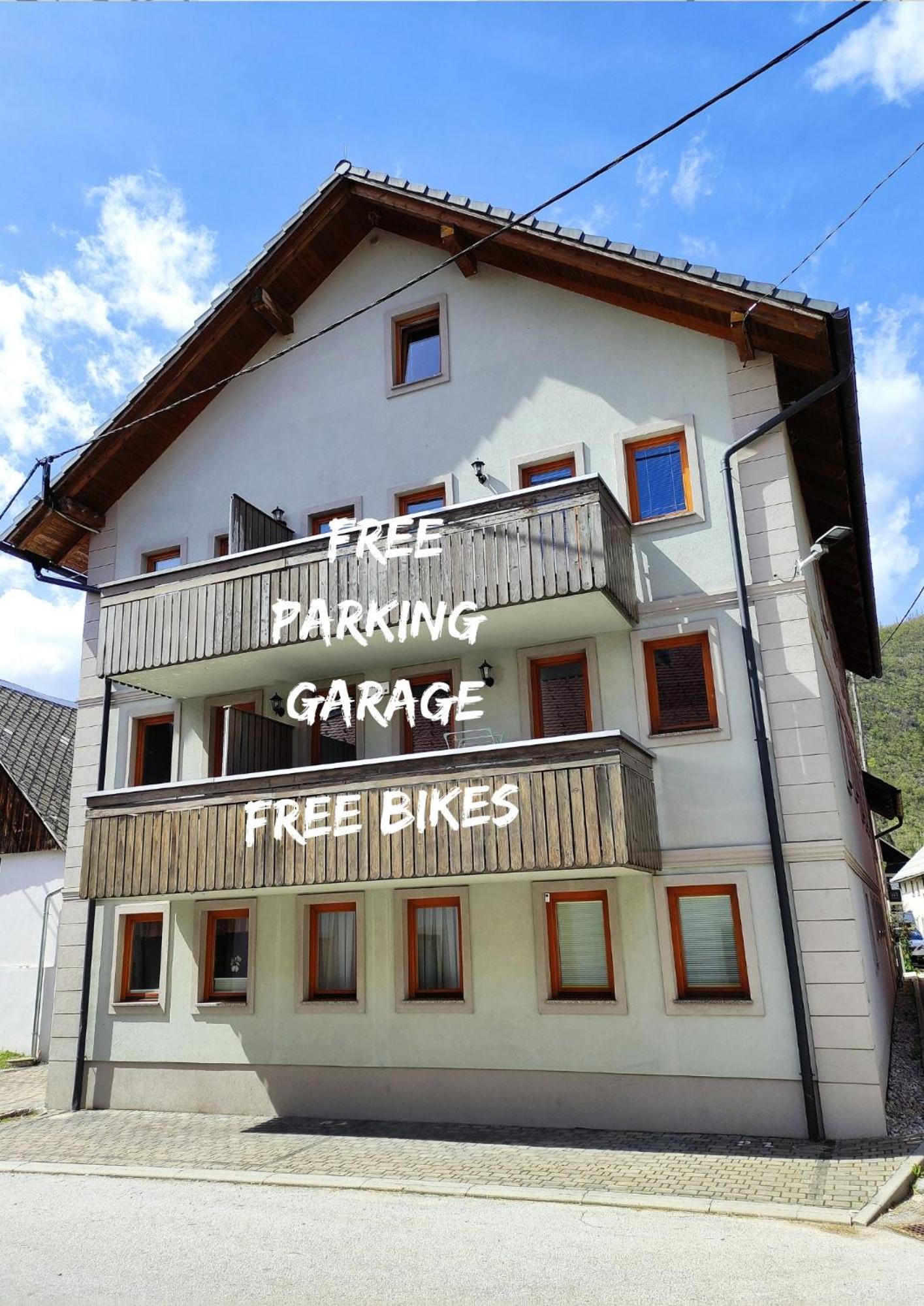 Apartments Bohinjc Eksteriør bilde